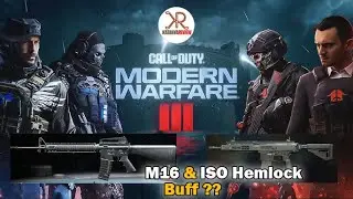 ISO Hemlock & M16 Buff ?? #Warzone 2