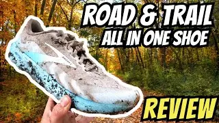 BROOKS CATAMOUNT REVIEW | HYBRID Running SHOE! TRAIL and ROAD!
