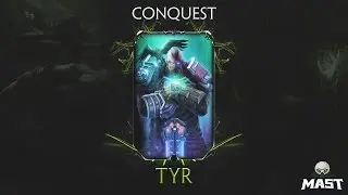 SMITE Season 4 Conquest - Tyr Solo | Tyr is Love, Tyr is Life (1080p 60fps)