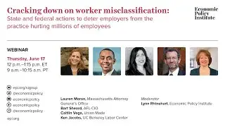 Cracking down on worker misclassification