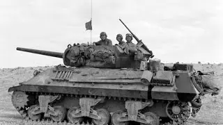 German armored crews testing captured M10 tank destroyer's 52 MPH top speed.
