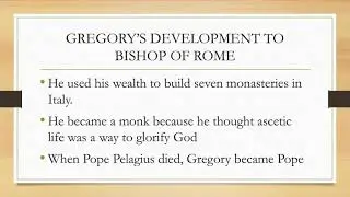 Gregory the Great - The First Medieval Pope