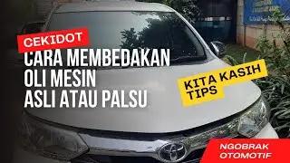 NGOBRAK OTOMOTIF - CARA MEMBEDAKAN OLI ASLI DAN PALSU‼️ #Eps1 #otomotip #olimesi