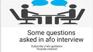 IBPS SO AFO | INTERVIEW QUESTIONS