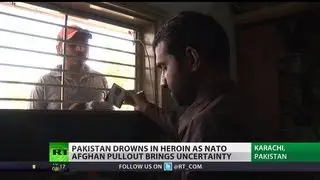 Drowning in Drugs: Afghan heroin fuels Pakistan's deadly addiction :: Lucy Kafanov reports