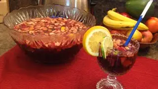 Sangría de Vino Tinto - Ohhlala Café ♥