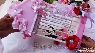 JAULA DECORATIVA PARA FEITA COM ISOPOR