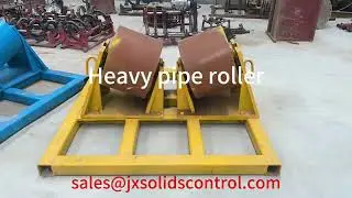 Heavy pipe rollers, HDD pipe rollers can bear 40-50 tons