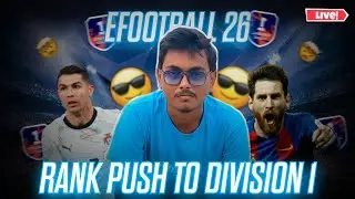 🔴LIVE Road to Division 1 🔥 | Division 1 Ranked Grind | eFootball 26 India | #shortslive