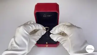Кольцо Cartier обручальное