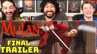 Disney's MULAN | FINAL TRAILER - REACTION!!!