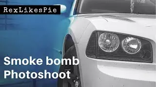 Smokebomb Car Photo Shoot