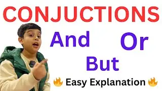 What areConjunctions? | Conjunctions |Conjuctions AND , BUT , OR | #conjuctions #englishgrammar 