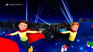 Superhero Dance Party Song | Kids Song | Kids Cartoon