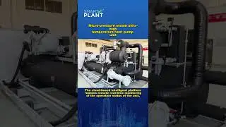 Micro-pressure steam ultra-hightemperature heat pumpunit
