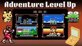 Playing NES 4 in 1 Cartridge : Vintage 8-Bit Gaming Fun