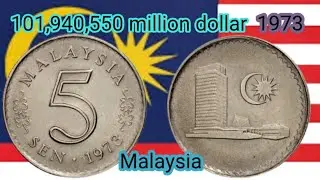 5 Sen Malaysia 1973 Coin Worth $101,940,550? Rare Coin Value Explained