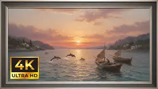 Tv Art Wallpaper - (4K ULTRA HD) &ldquo;Living Oil Painting | Art Ambience