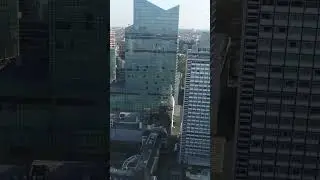 Brussel Business Buildings Center by Drone