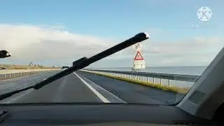#Afsluitdijk, Netherlands Motorway in the Netherlands
