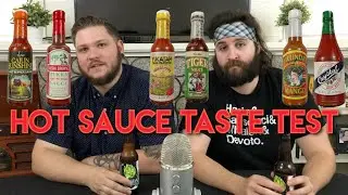 Blind Hot Sauce Taste Test