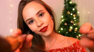 ASMR TE PREPARANDO para o SONO NATALINO