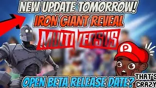 MultiVersus - Open Beta Release Date Tomorrow! NEW Iron Giant Reveal Teaser + Predictions