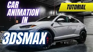 Car Animation Tutorial in 3ds Max with Craft Director Studio | Complete Guide