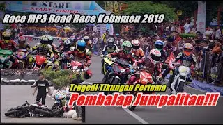 Race MP3 Road Race Kebumen 2019, Tragedi Tikungan Pertama