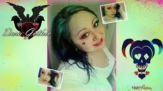 DARA GOTHIC MAKEUP INSPIRED IN HARLEY QUINN 2019