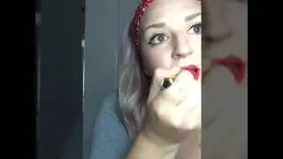 How to apply LipSense- Blu Red