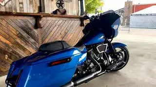 2024 Harley-Davidson Road Glide with Stage I and Thrashin T-Bars