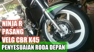 KAWASAKI NINJA VELG CBR K45 BAGIAN DEPAN