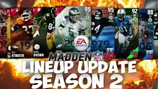 MUT 16 LINE UP UPDATE! SEASON 2 IS HERE! ALL ELITES? Madden 16 Ultimate Team