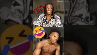 Speed&rsquo;s Reaction to KSI&rsquo;s Bandana Removal #funny #funnyvideos #ishowspeed #ishowspeedmoments