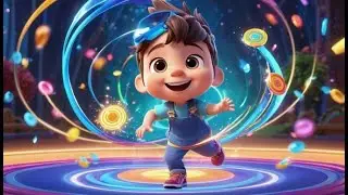 Toy Spinners Go Whirl Whirl Whirl | English Nursery Rhyme | Kids Songs | Baby Music
