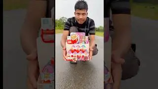Wow itna sara kinder joy unbox #shorts #kinderjoy #unboxing