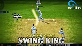 Real Cricket 24 !! Bhuvneshwar Kumar Swing🔥 !! Masterclass Perfect Line & Length !!
