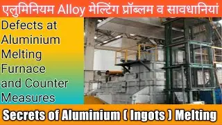 II Aluminum alloy II Melting process II Digi scanner II ADC12 raw material, Defect in alloy,