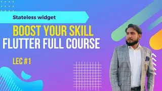 Flutter Full Course: Getting Started | Learn Flutter from Scratch - Lecture 1 |Badar khalil | Coding