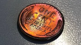 Nice Toned 1958-D Wheat Penny