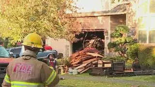 2 firefighters injured in Forest Grove house fire