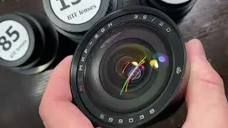 Anamorphic Oval Bokeh Cinemod set for filmmaking Helios 44 Mir 20 Jupiter 9 Mir 1v Jupiter 37 BTF