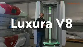 Luxura V8 - a presentation of verticle solarium [EN]