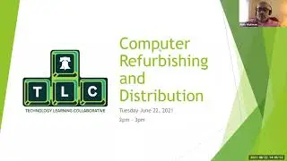 TLC Webinar: Computer Refurbishing & Distribution