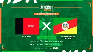 🏆 TA&Ccedil;A DAS FAVELAS BRASIL FEMININO || 🔥 PARA&Iacute;BA X RIO GRANDE DO SUL