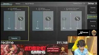 Godlike Admino Gaming Control setting and Control Code @adminogaming #godlike #dilsegodlike