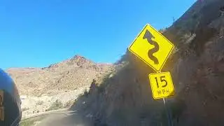 Babylonrass Route 66 Mountain passes, switchbacks toward Oakham