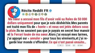 Ma sœur a accusé mon fils d’avoir volé sa Rolex uniquement pour que je sois déshéritée. Elle ne sa..