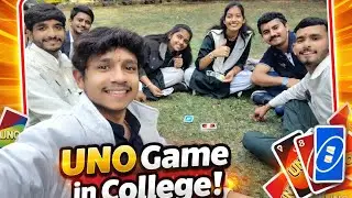 Aaj College Me khela UNO game #vlog #dailyvlog #collegevlog 